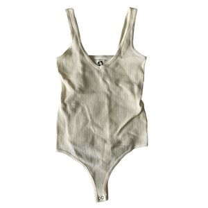 FREE PEOPLE Intimately Ribbed Thong Bodysuit